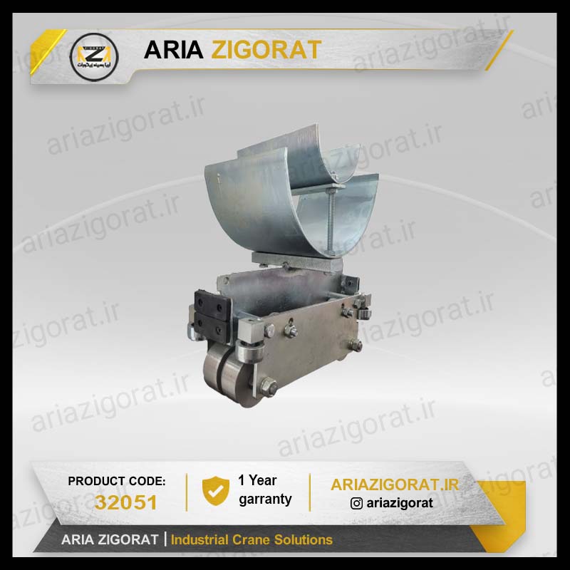  قرقره تیر آهنی تیپ سنگین جرثقیل | 1 و 2 طبقه  سایز 40 و 50 و 80 